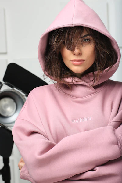 Felpa con zip Urban, articolo di esempio nel checkout